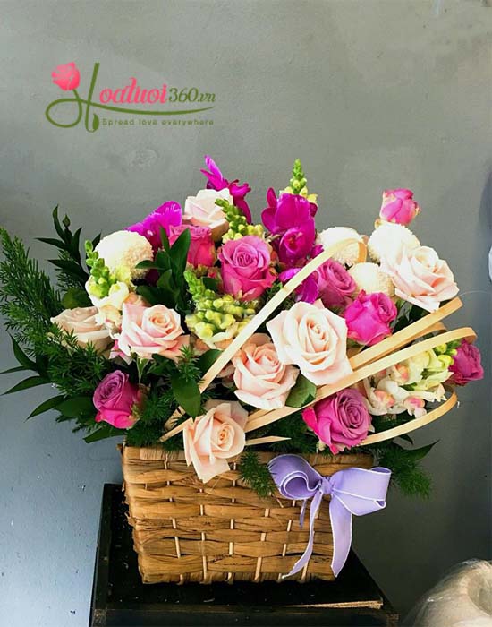 Congratulation flowers - Sweet woman